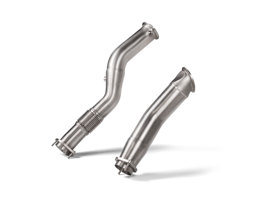 Downpipes descatalizadas Akrapovic para M3 G80 / M4 G8x / M2 G87