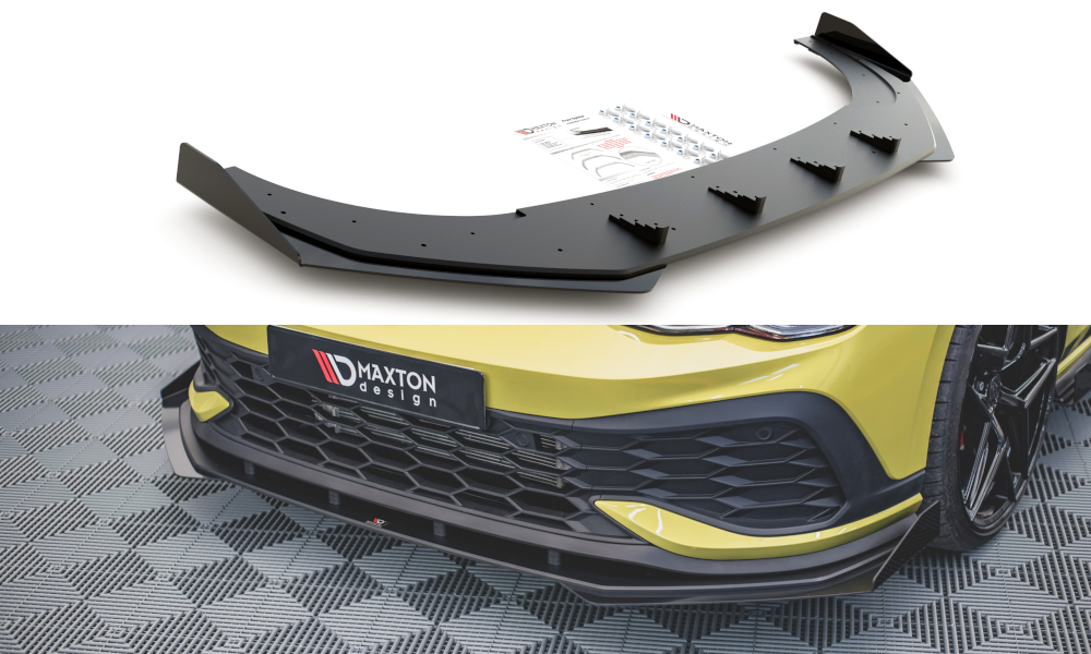 Lip Maxton Pro + flaps Golf mk8 Gti Clubsport 2020/24