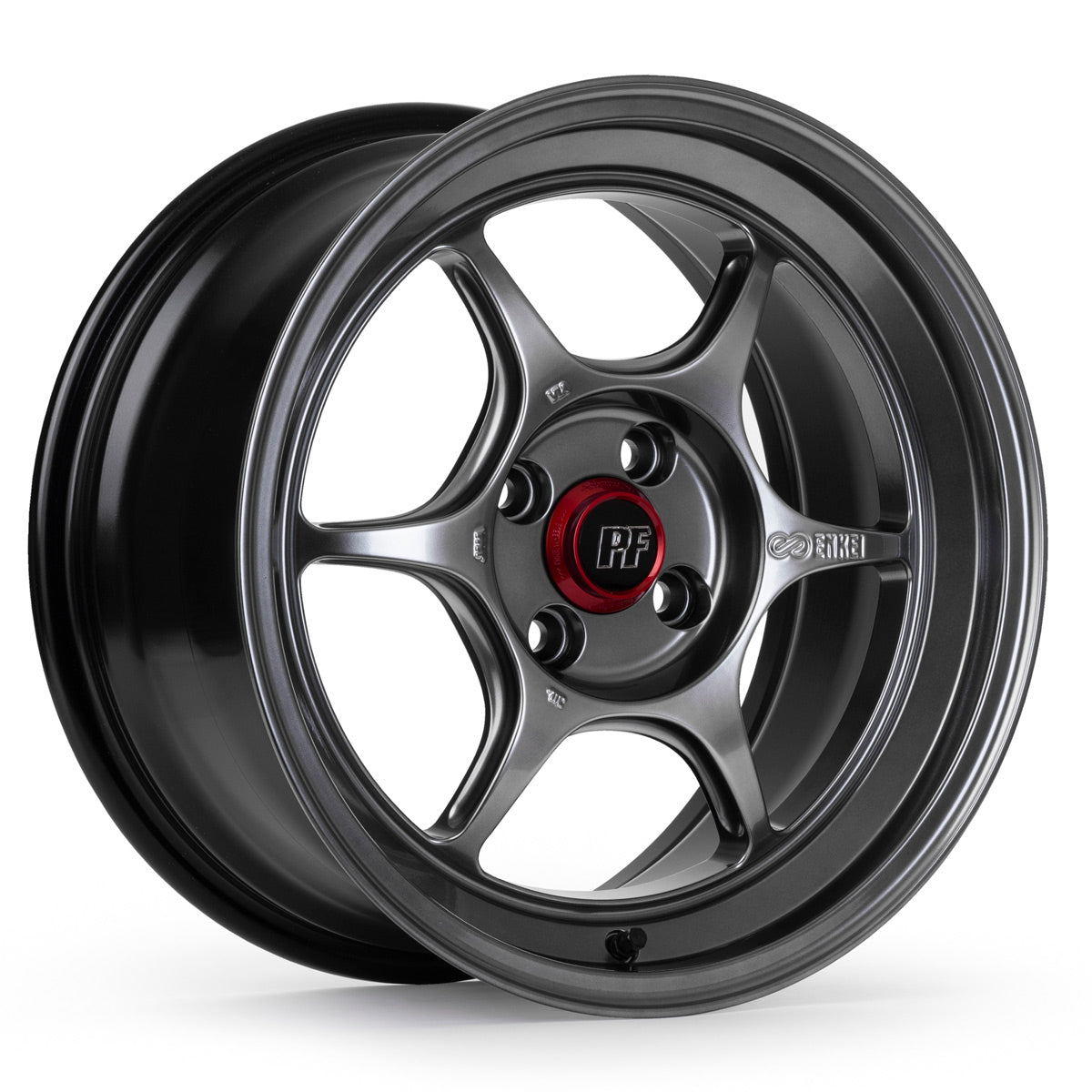 Llanta Enkei PF06 15x8 - 4x100 ET35 - Gunmetal