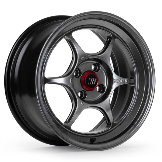 Llanta Enkei PF06 15x8 - 4x100 ET35 - Gunmetal