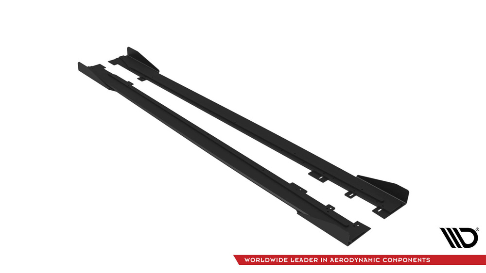 Taloneras Maxton Pro + Flaps ford Mustang GT 2014/17