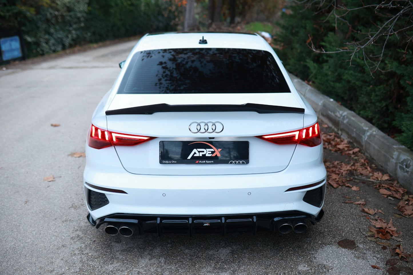 Difusor Apex Audi S3 / A3 SLine Sedan 8Y 2020/24