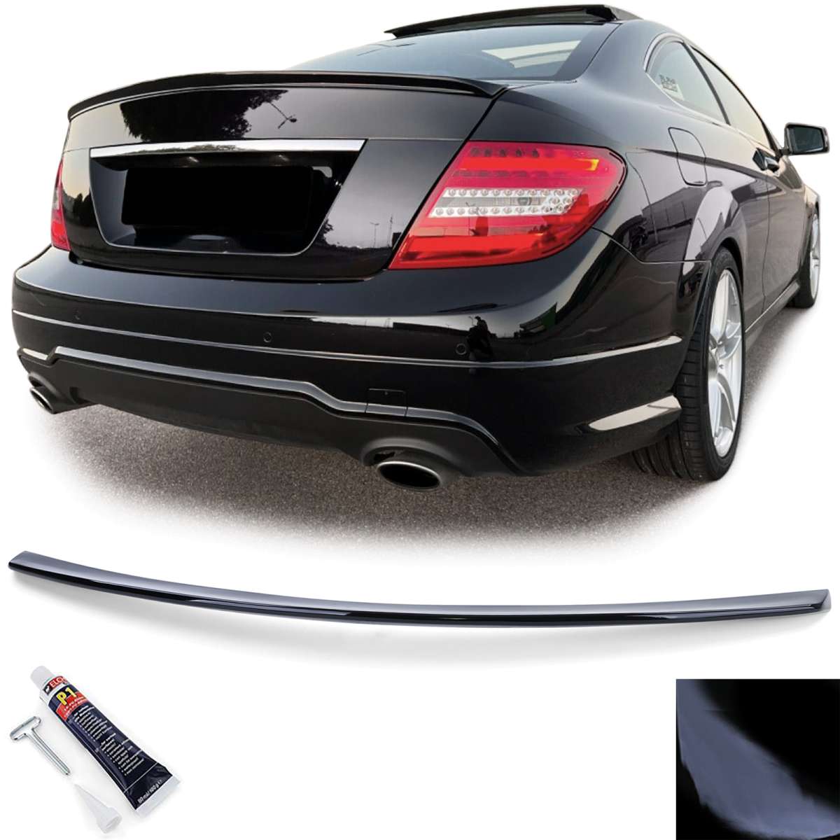 Aleron mercedes clase c coupe c204