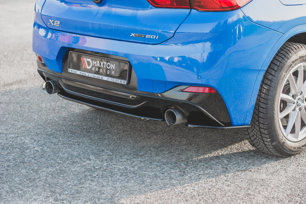 Añadido difusor Maxton BMW X2 F39 Pack M 2018-2023
