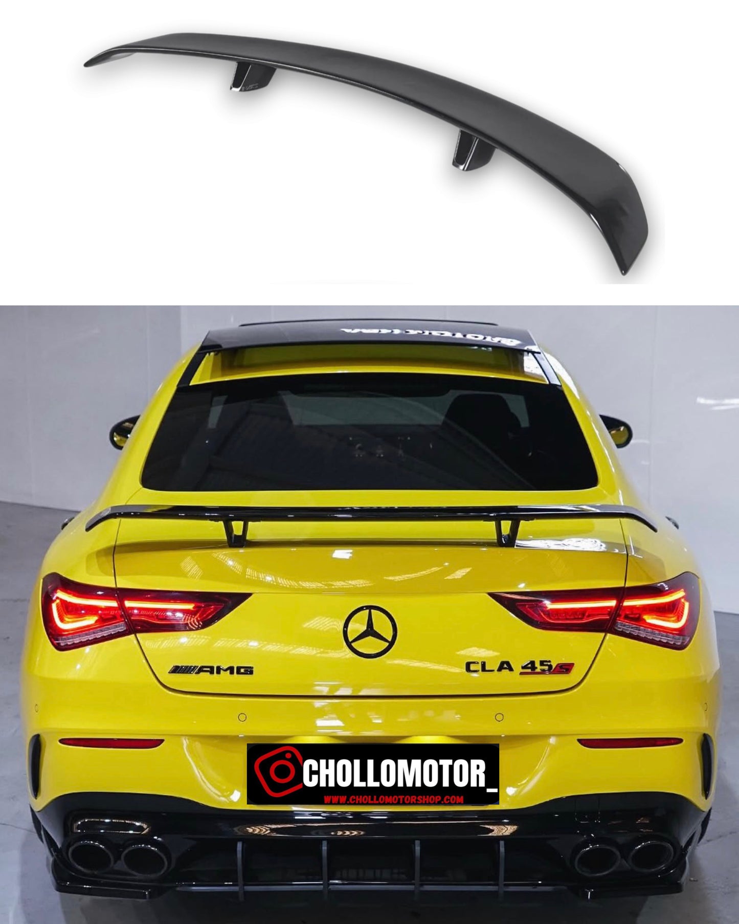 Aleron mercedes CLA C118 look cla45s 2019/25