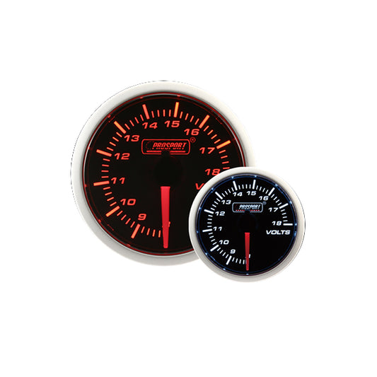 Reloj Prosport 52mm voltímetro
