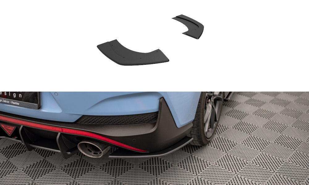 Añadido lateral difusor Maxton Street Pro Hyundai i30N Fastback 2020-