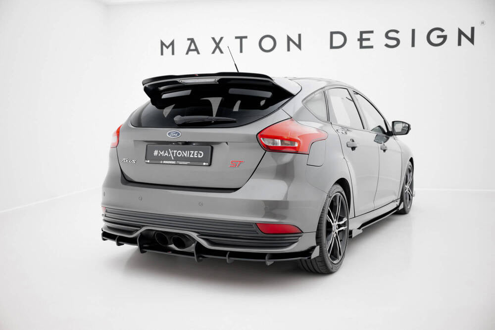 Difusor Maxton Racing + Flaps Ford Focus Mk3 ST 2015/18