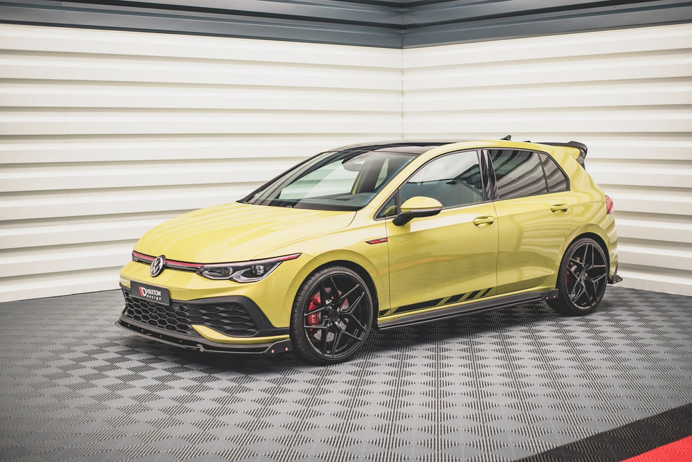 Taloneras Maxton V2 + flaps Golf Mk8 GTI / GTE / GTI Clubsport / GTD / R-Line  2020-