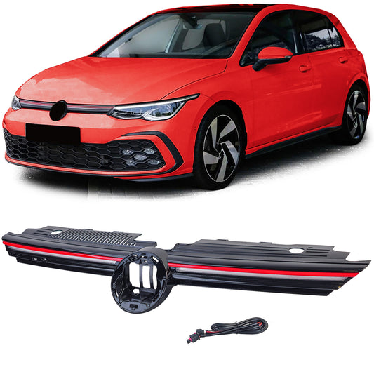 Parrilla Iluminada golf mk8 Standar/Gti