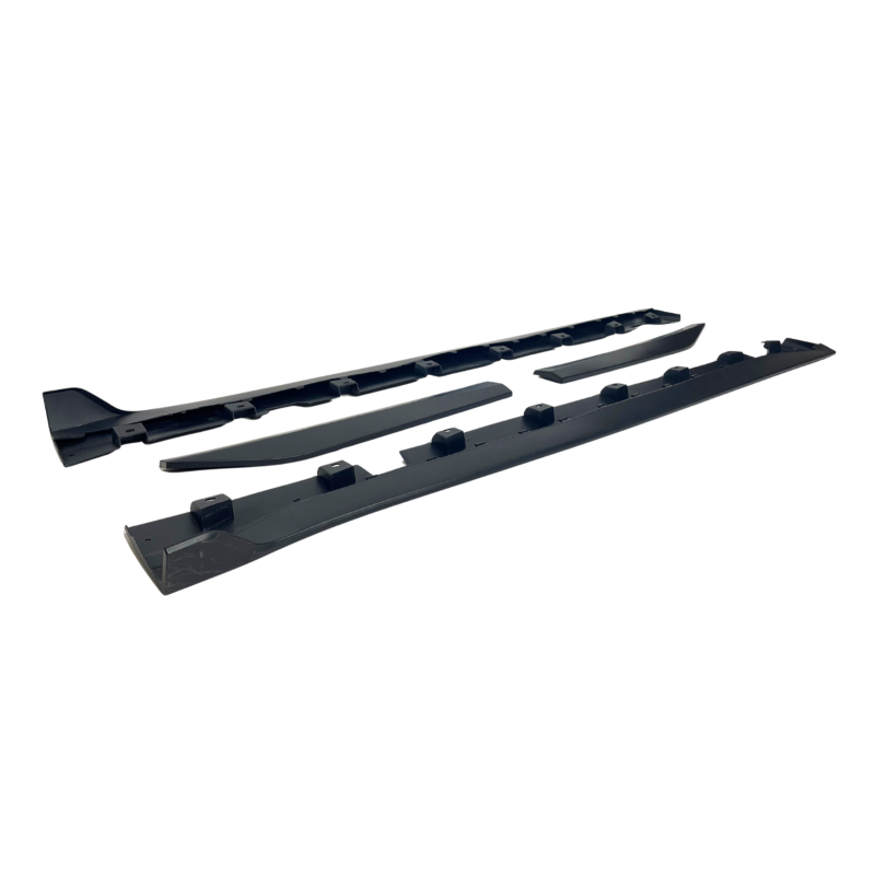 Taloneras Ford Mustang 2015-2020 Look GT500 II Negro Mate