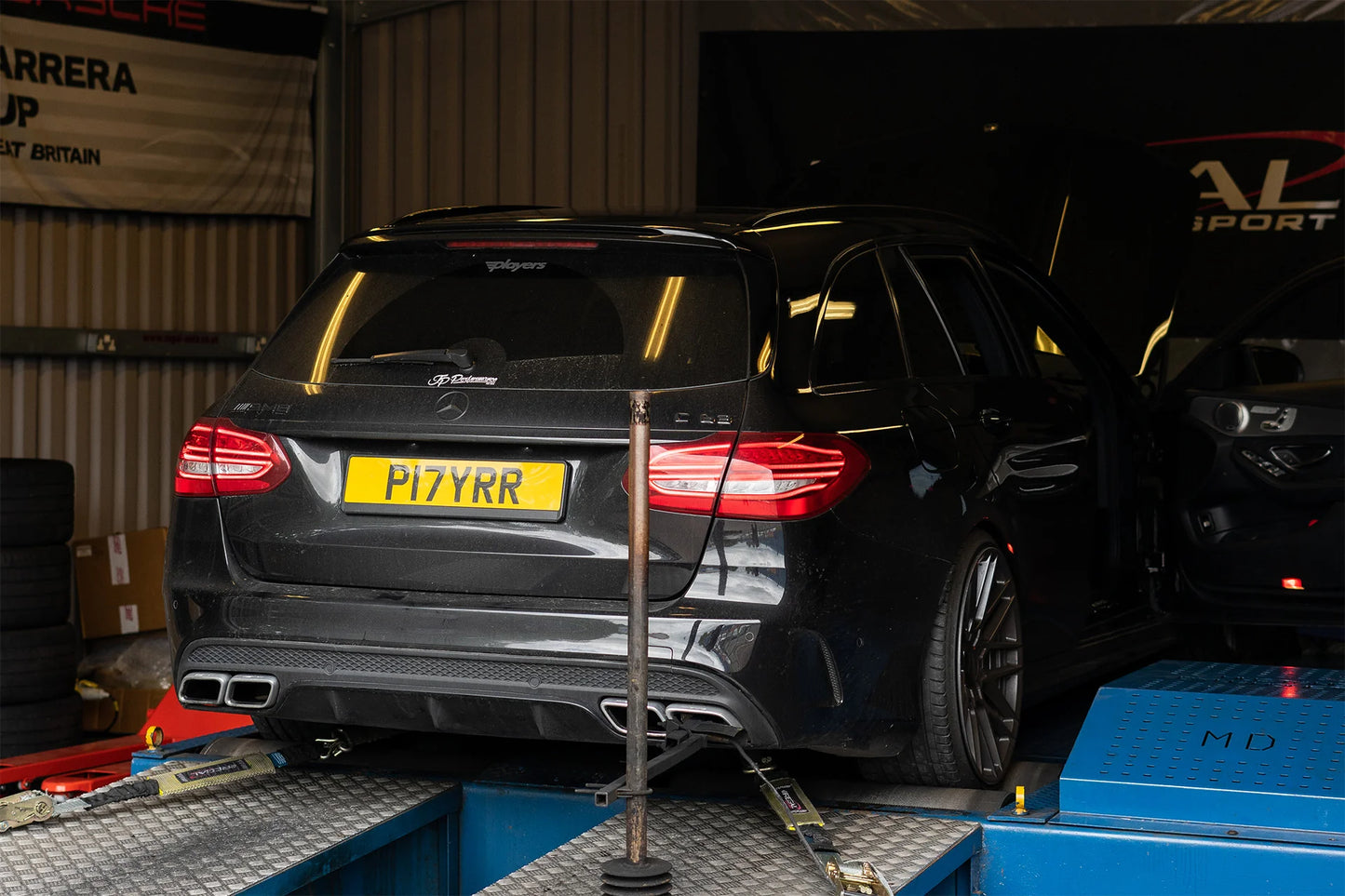 Radiador de carga CSF Race para Mercedes AMG GT / C63 AMG W205