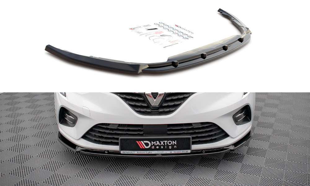 Lip Maxton V2 Renault Clio mk5 2019/23