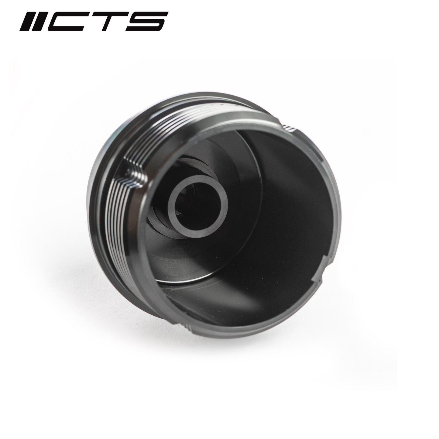 Tapa de filtro de aceite de aluminio CTS Turbo para Audi S4 / RS4 B9, S5 / RS5 F5, RS6 / RS7 C8, Urus, RSQ8