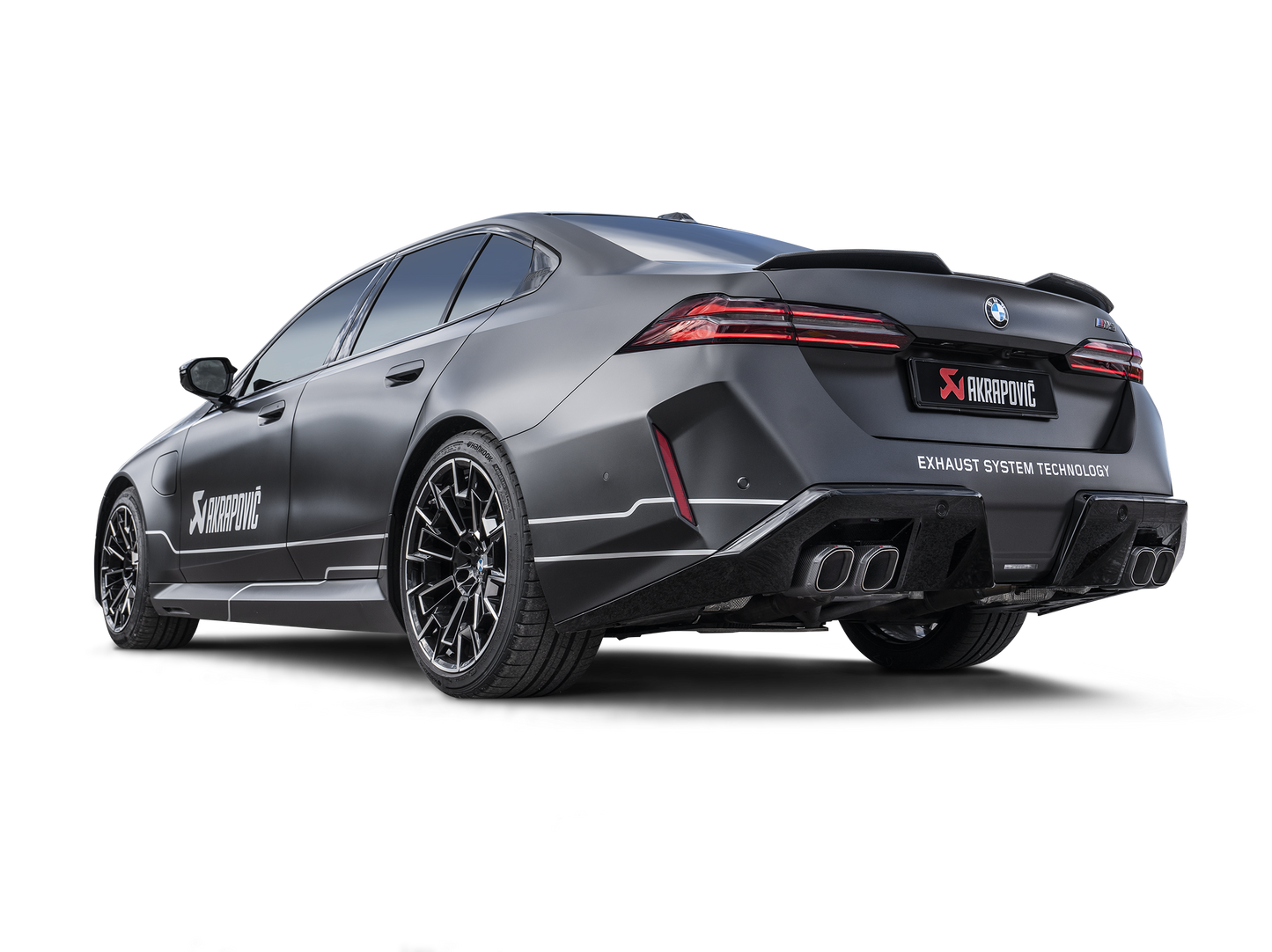 Escape Akrapovic Slip-On titanio para BMW M5 G9x