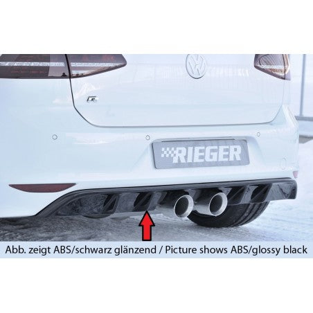 Difusor Rieger VW Golf Mk7 R