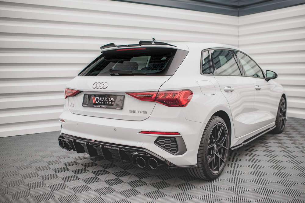 Difusor Maxton mas colas Audi A3 Sline 8Y Sportback 2020/24