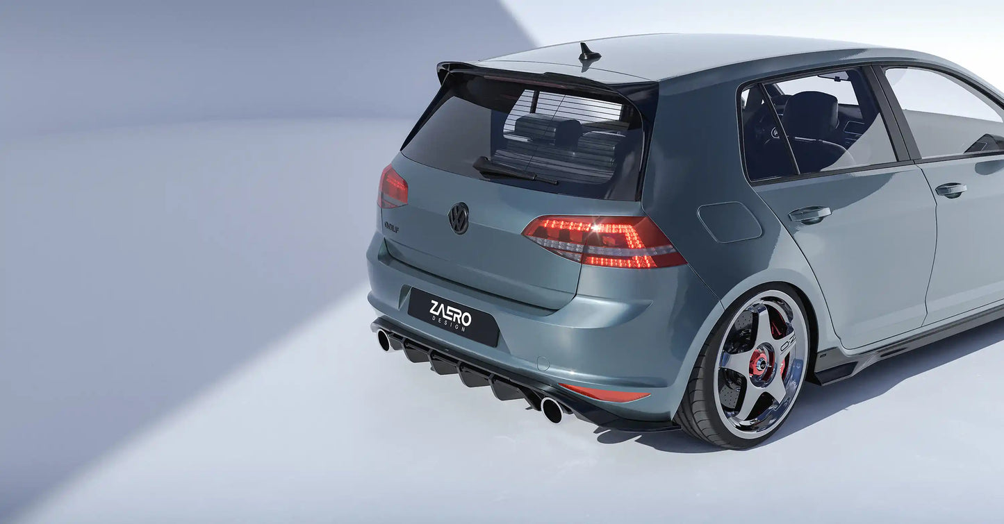 Difusor Zaero Volkswagen Golf mk7 NORMAL/GTI/GTD  2013/16