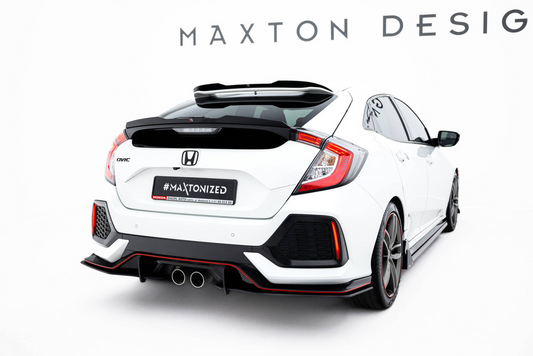 Añadido difusor Maxton Pro Honda Civic Sport Mk10 2017 - 2022