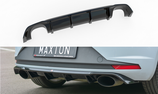 Difusor Maxton seat león mk3 Cupra 2012/16