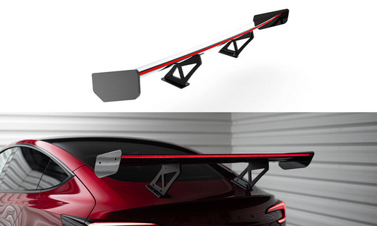 Aleron Carbono con Led Maxton Tesla Model 3 2017-