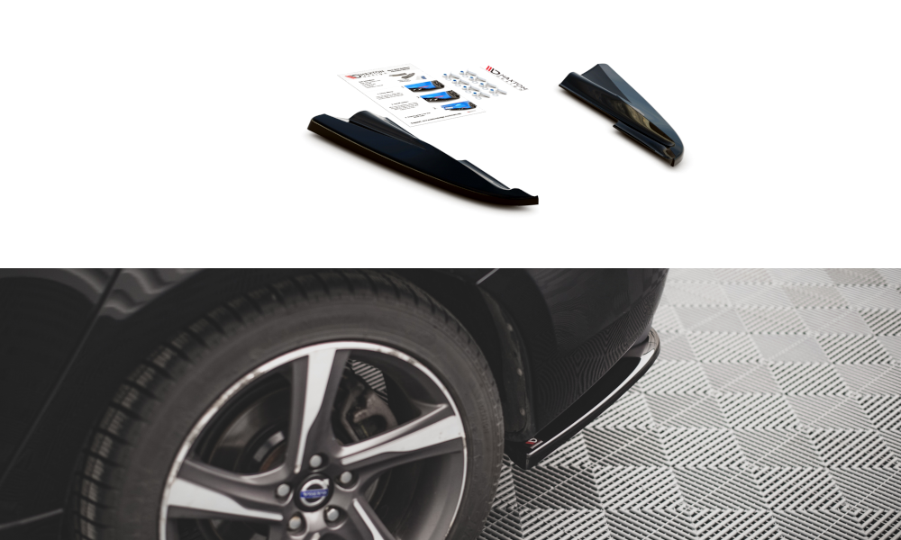 Añadido lateral difusor Maxton Volvo S60 2014-2018