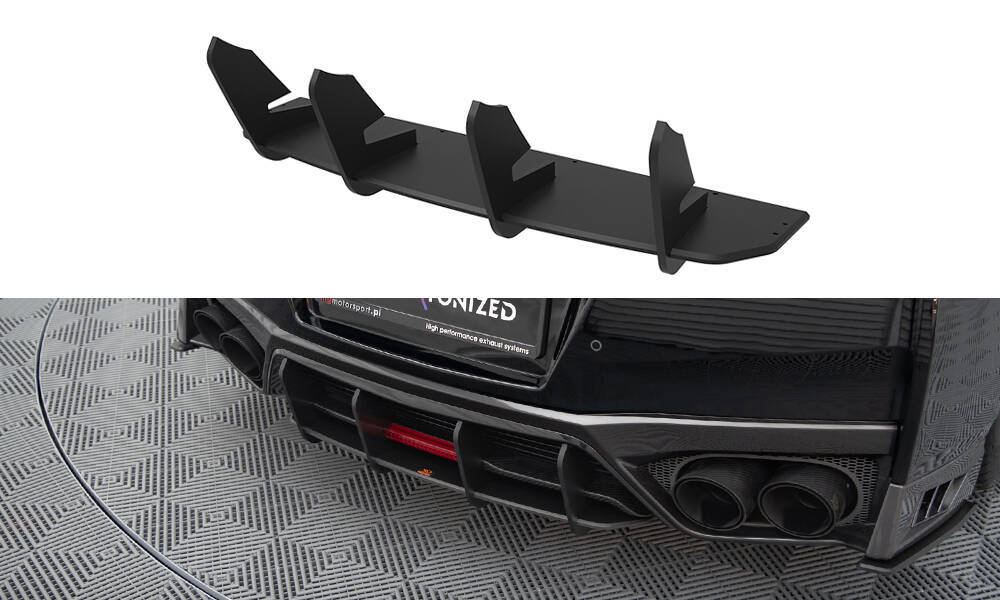 Añadido difusor maxton Pro Nissan Gtr R35 2016/2022