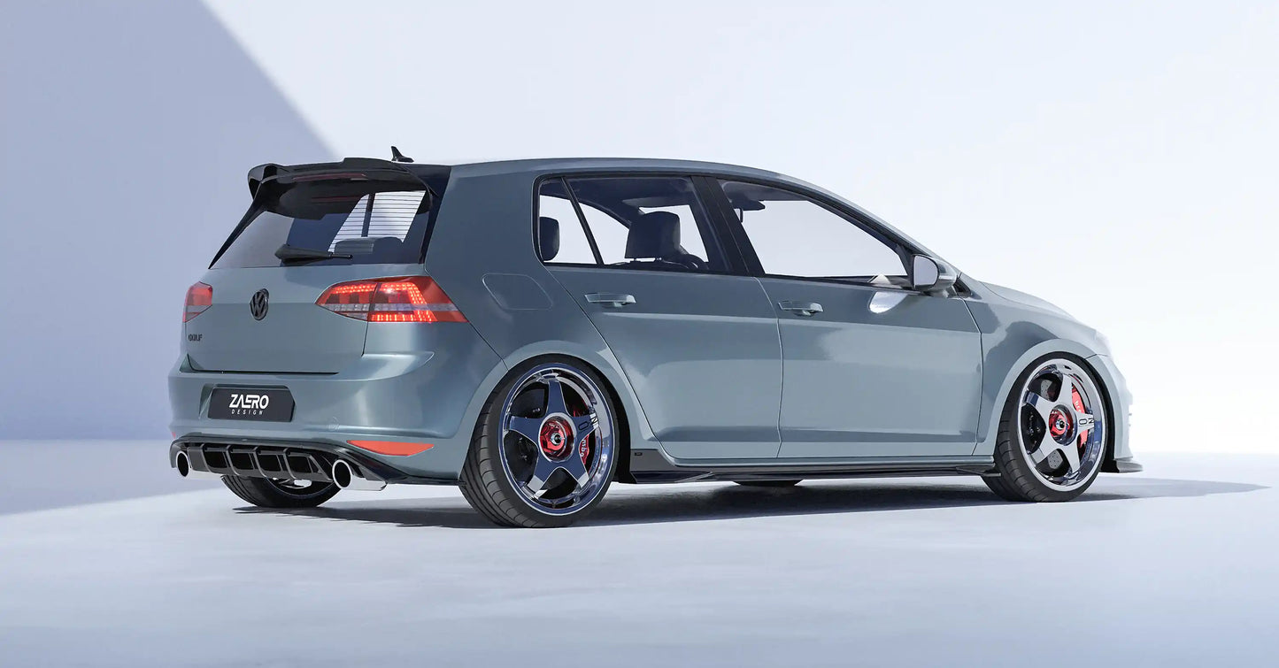 Difusor Zaero Volkswagen Golf mk7 NORMAL/GTI/GTD  2013/16