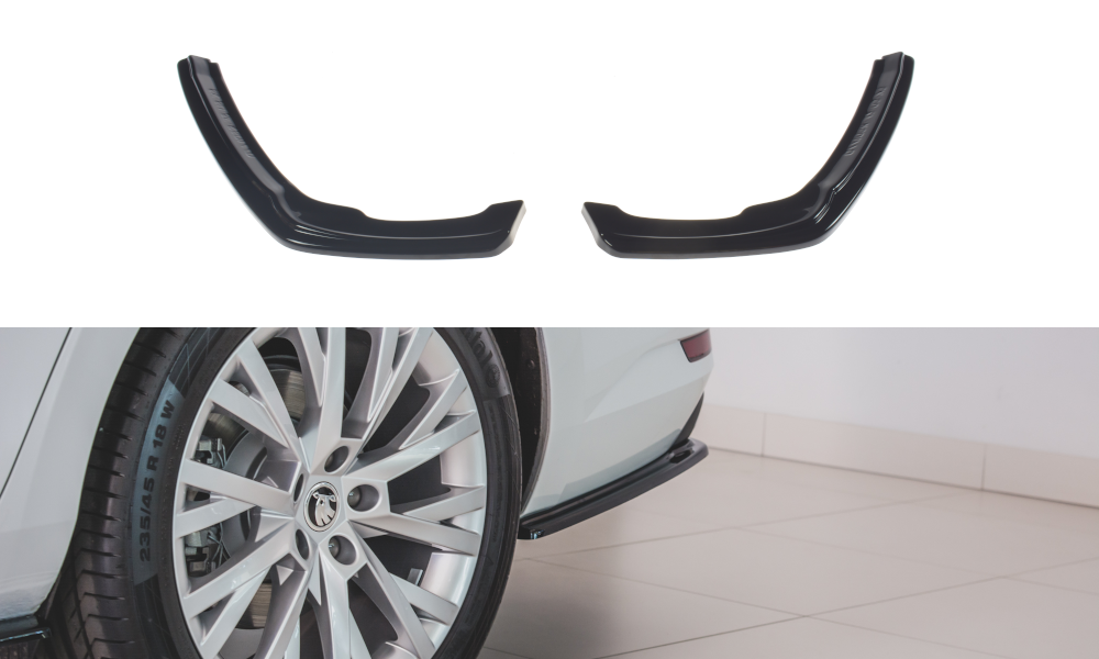 Añadido lateral difusor Maxton Skoda Superb Mk3 Hatchback/Estate 2019-