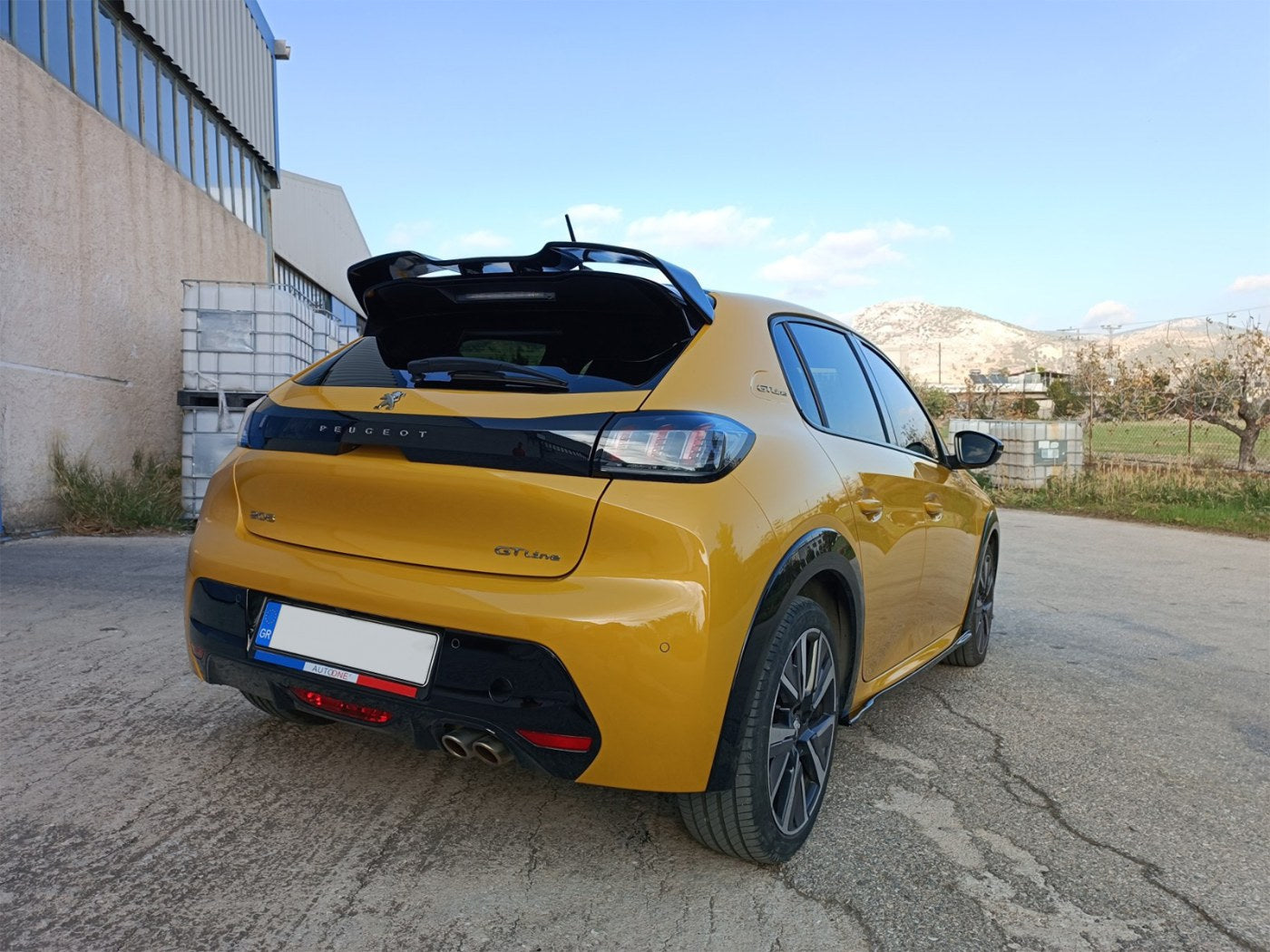Aleron motordrome V3 Peugeot 208 2019-