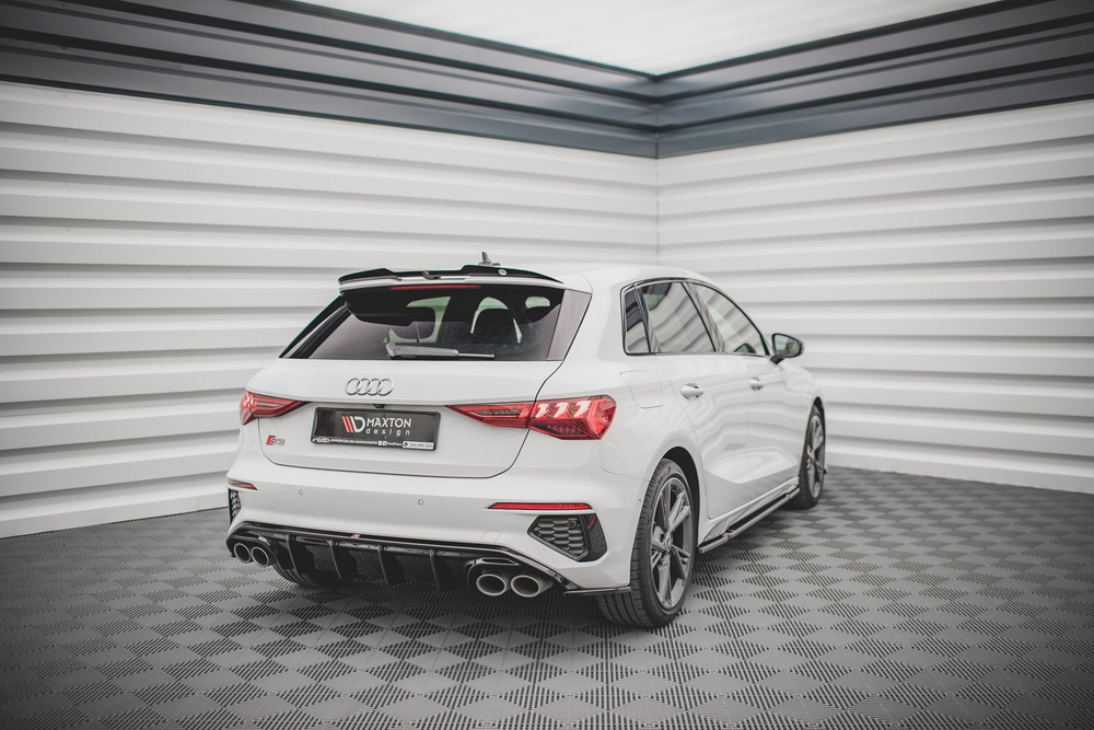 Añadido lateral Difusor Maxton V2 Audi S3 / A3 Sline 8Y Sportback 2020/24