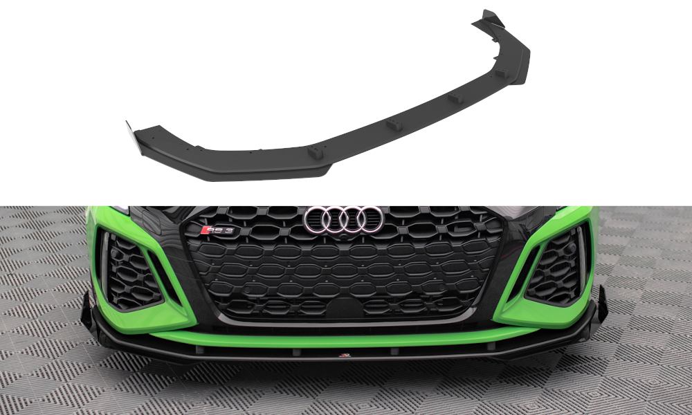 Lip Maxton Pro + flaps Audi RS3 8Y Sedan 2020/24