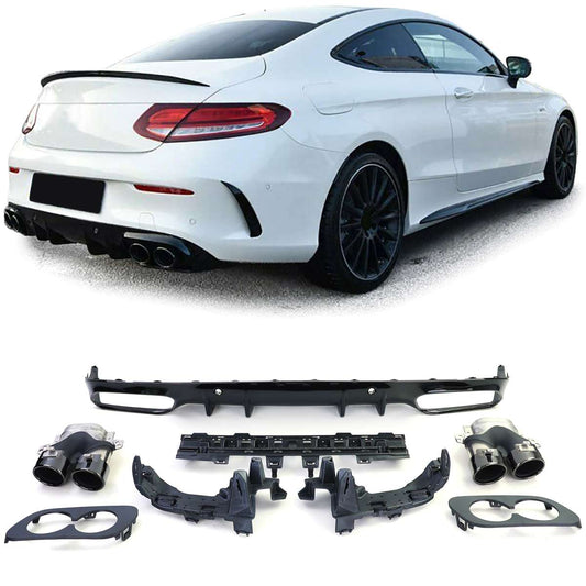 Difusor clase C c205 coupe 2018-
