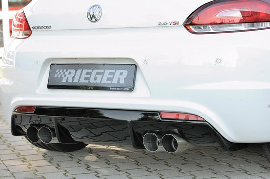 Difusor Rieger VW Scirocco Mk3 R-Line 2017+