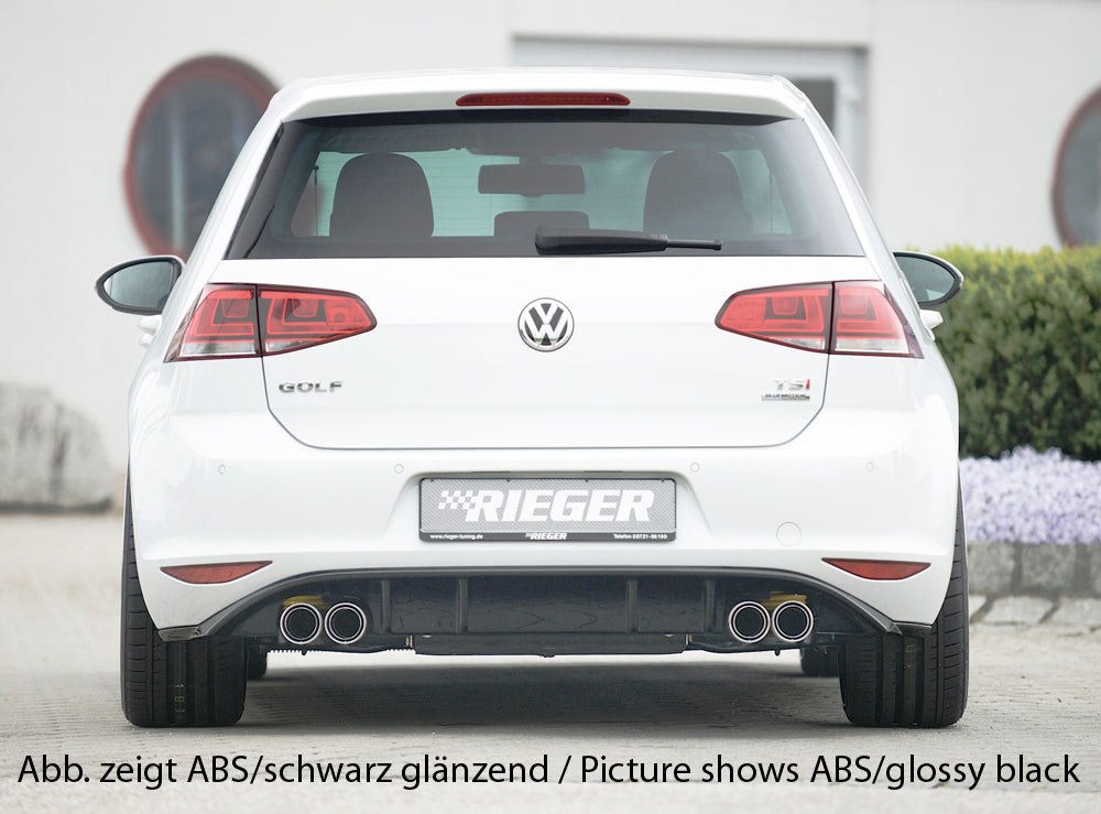 Difusor Rieger Volkswagen Golf mk7 GTI/GTD