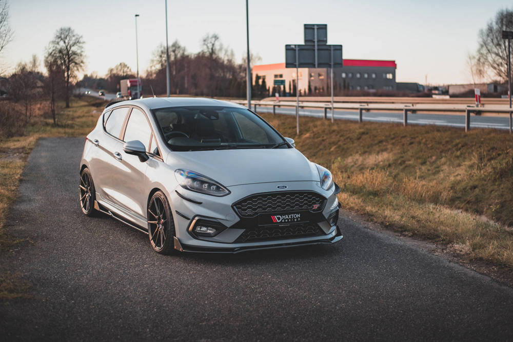 Lip Maxton v4 + flaps Ford Fiesta Mk8 ST / ST-Line