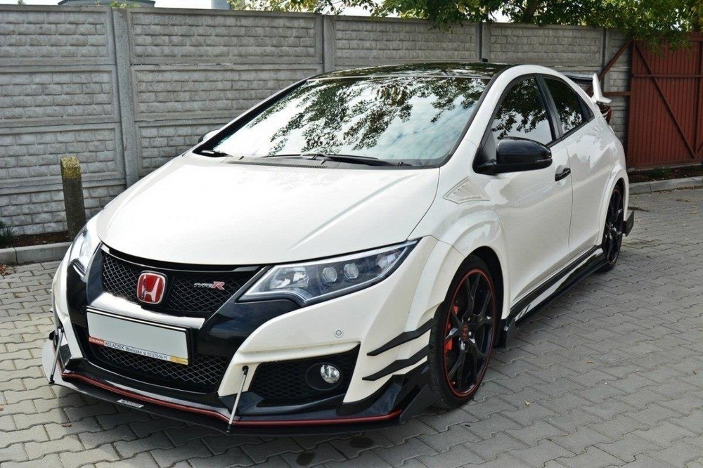 Lip Maxton Racing V2 HONDA CIVIC IX TYPE R (FK2) 2015 - 2017