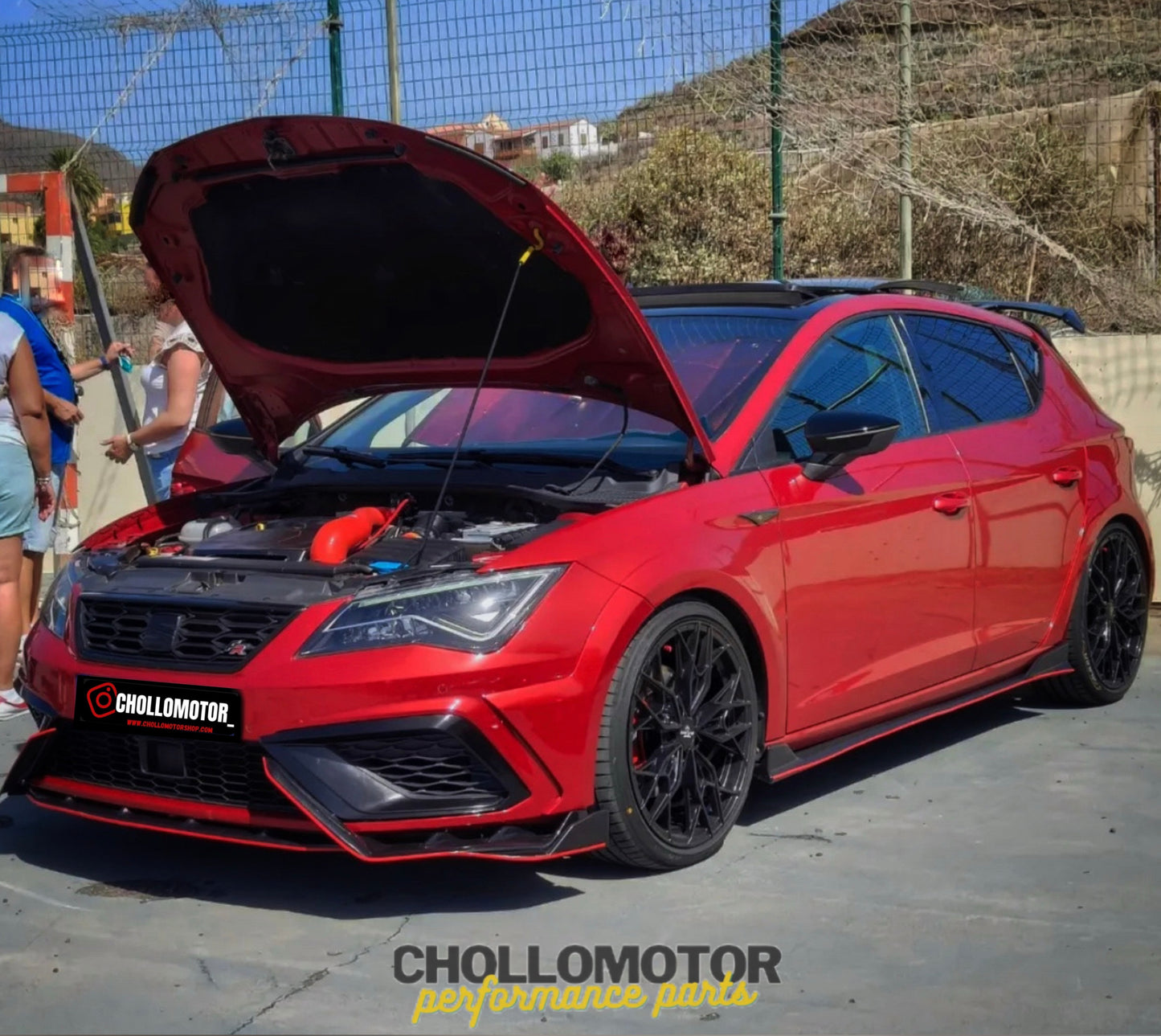 Taloneras Performance Seat Leon mk3