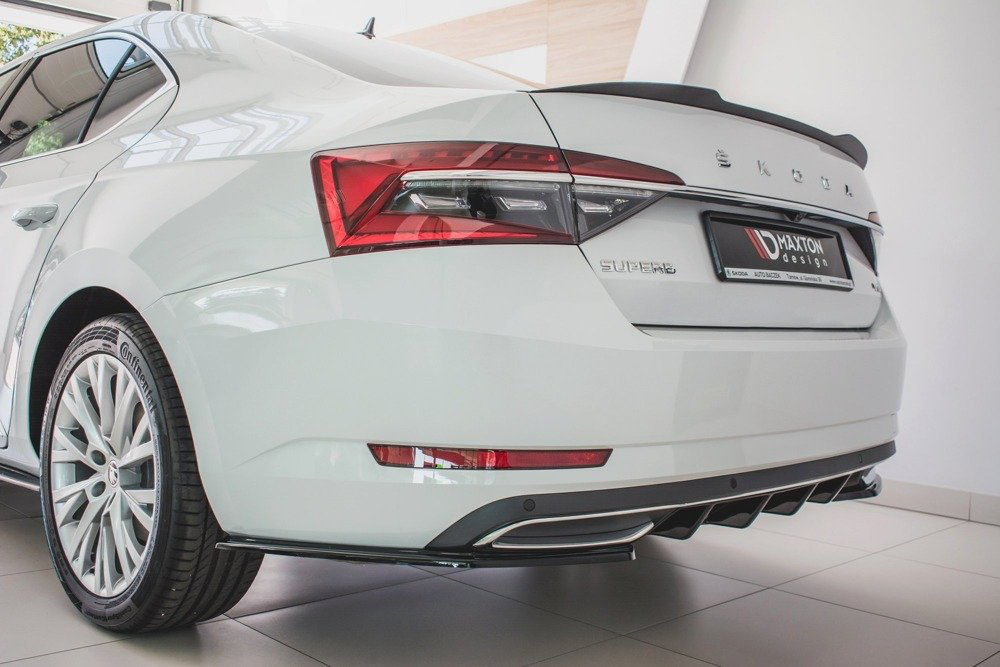 Difusor Maxton Skoda Superb L&K / Sportline Mk3 2019 -