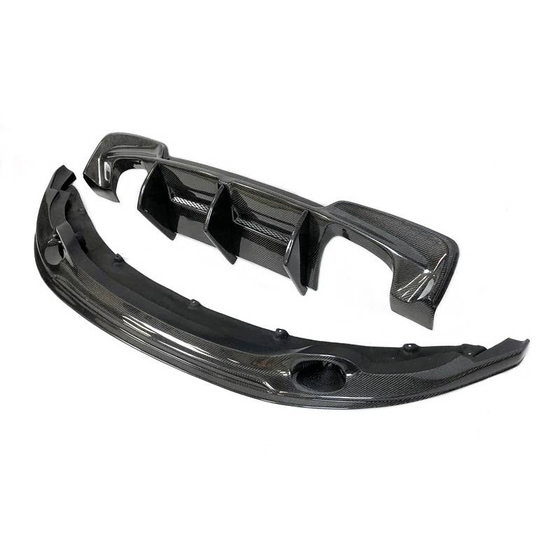 Lip + difusor BMW E82 / E88 M1 Carbono