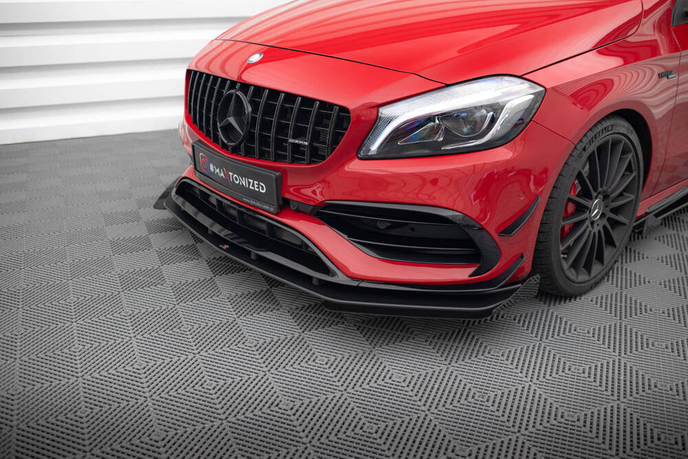 Lip Maxton Street Pro + flaps Mercedes A45 Aero W176 2015/18