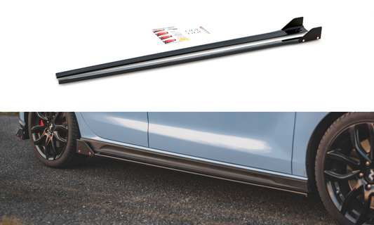 Taloneras Maxton v5 + flaps Hyundai i30N 2017-