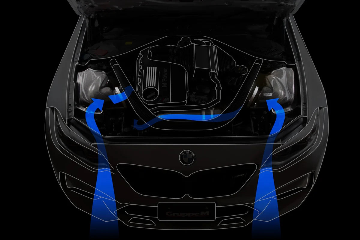 Admision de carbono Gruppe M para BMW M2 Comp F87