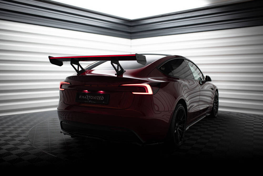Aleron Carbono con Led Maxton Tesla Model 3 2017-