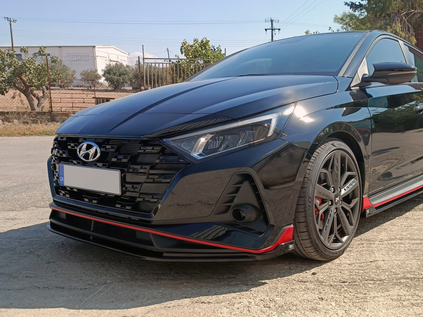Lip Motordrome Hyundai i20 N / Nline 2020-l