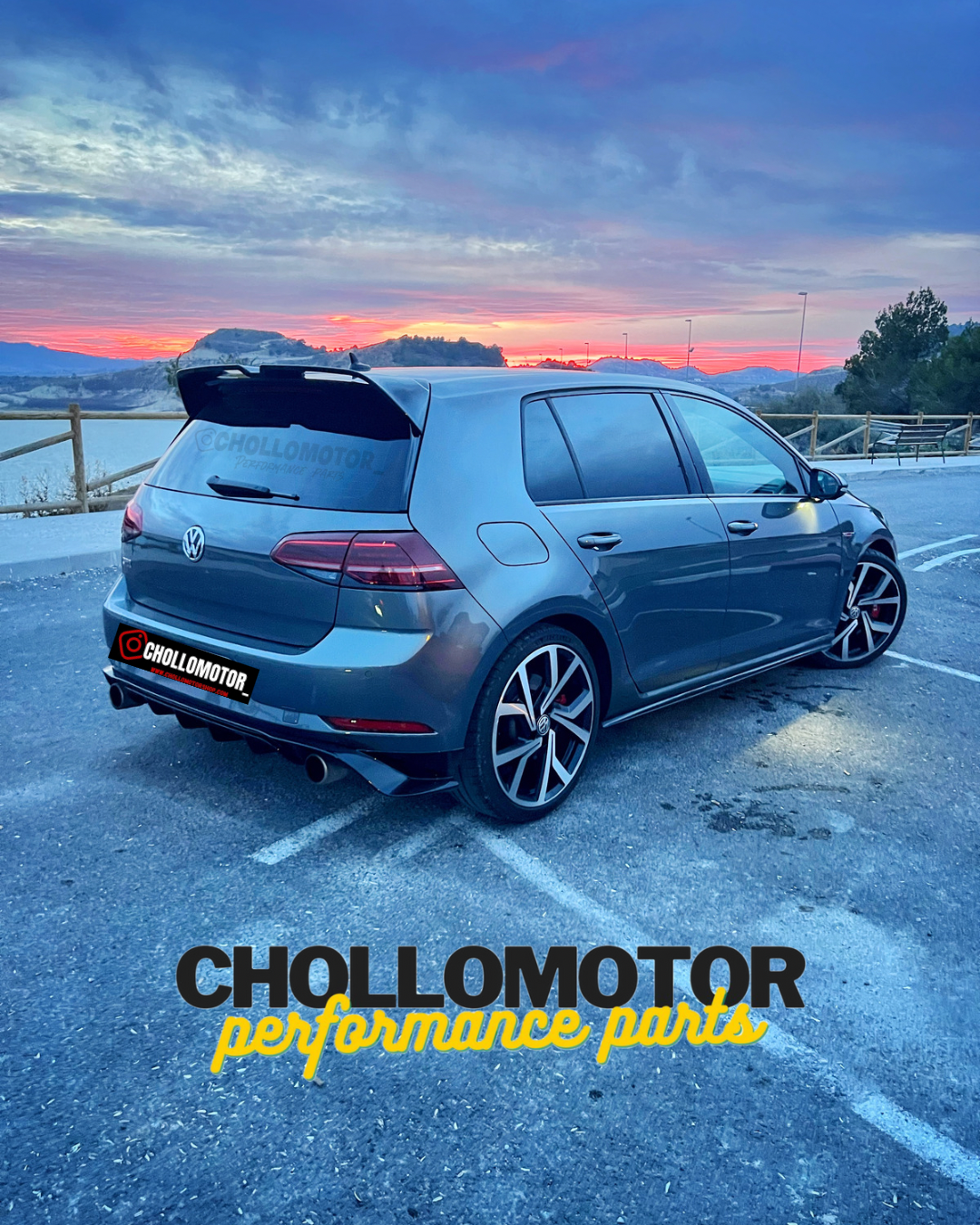 Aleron oettinger golf mk7 gti/gtd/GTE/R/R-line