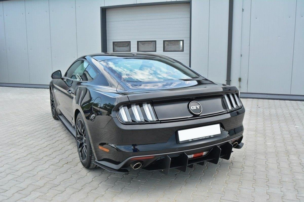 Difusor Maxton ford Mustang GT 2014/17