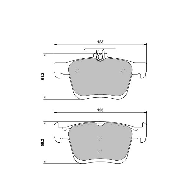 Pastillas Freno Traseras PBS Pro track Seat Leon Cupra mk3 280/290/300