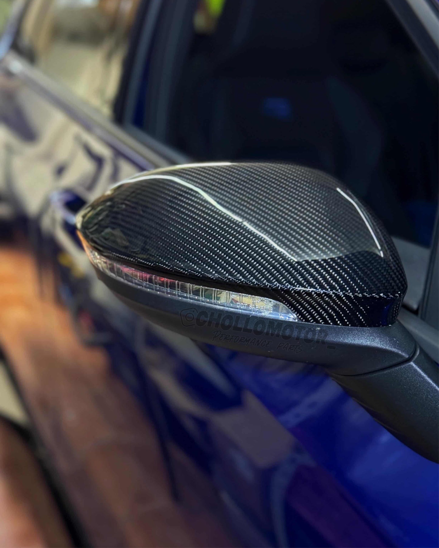 Espejos fibra de CARBONO REAL golf mk8 NORMAL / GTI / GTD / GTE / R / RLINE