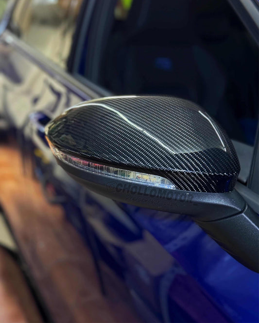 Espejos fibra de CARBONO REAL golf mk8 NORMAL / GTI / GTD / GTE / R / RLINE